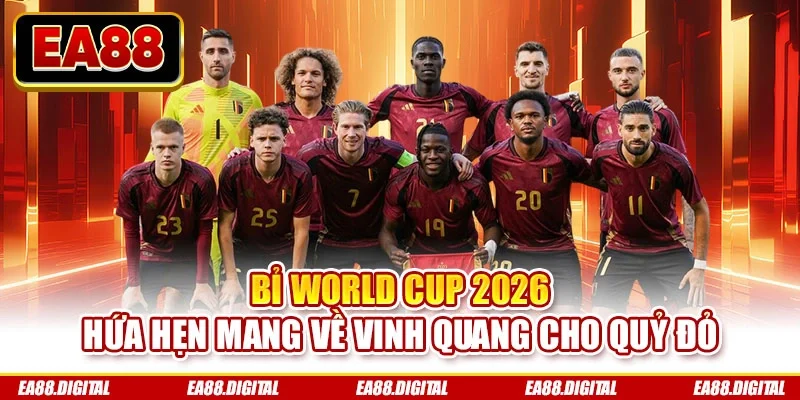 Bỉ World Cup 2026